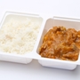 Újvári sertéstokány, párolt rizs