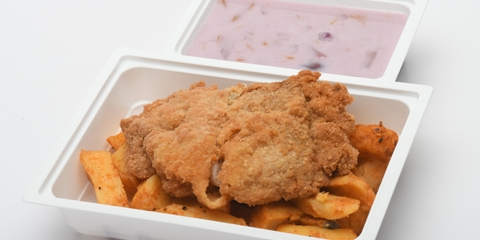 Görög gyümölcsleves, Cordon bleu , tepsis burgonya