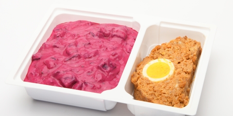 Mascarponés céklafőzelék, Stefánia vagdalt Mascarponés céklafőzelék, Stefánia vagdalt