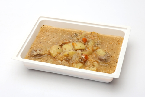 Frankfurti csirkeraguleves napraforgóföllel, Diós tészta (250g)