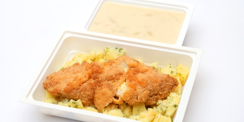 Francia hagymaleves, Kijevi jércemell, petrezselymes burgonya