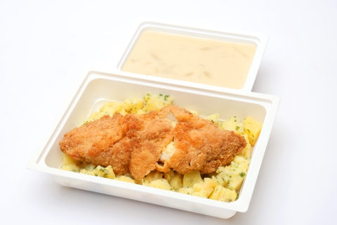 Francia hagymaleves, Kijevi jércemell, petrezselymes burgonya