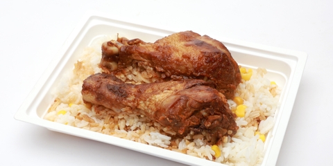 B.B.Q csirkecomb, kukoricás rizs