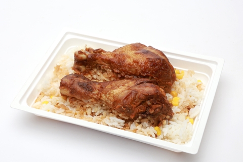 B.B.Q csirkecomb, kukoricás rizs