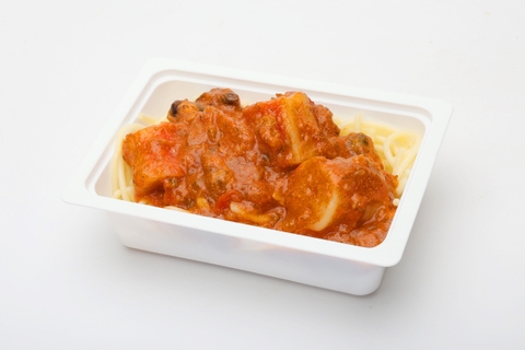 Krémes-paradicsomos spagetti tenger gyümölcseivel