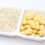 Fűszeres laskagomba mustáros mártással, Gnocchi