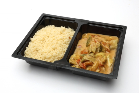 Indiai halas curry, kuszkusz