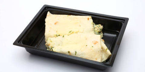 Spenótos-csirkés tortilla