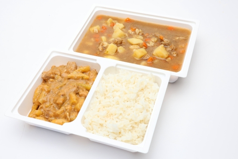 Gulyásleves (sertés), Újvári sertéstokány, rizs