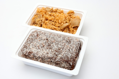 Bácskai rizseshús (csirkecomb filé), Kókuszos kocka (170g)