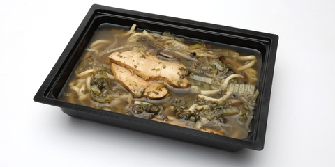 Csirkés ramen leves