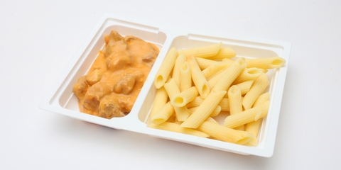 Vadas sertésragu, penne tészta