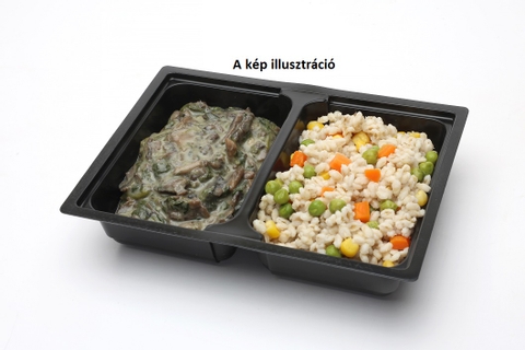 Parajos gombaragu, zöldséges barna rizs