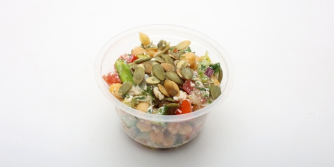 Rikottás-színes csicseriborsó saláta (145g)