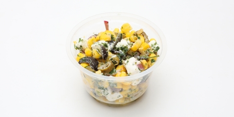 Olivás-krémfehérsajtos kukoricasaláta (150g)