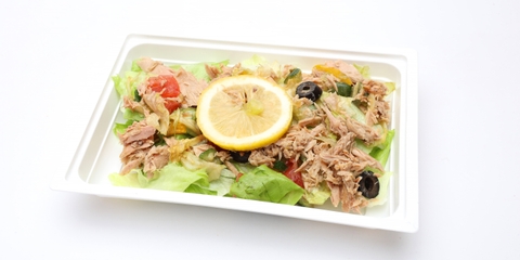 Tonhalsaláta olívabogyóval, Kenyérkocka