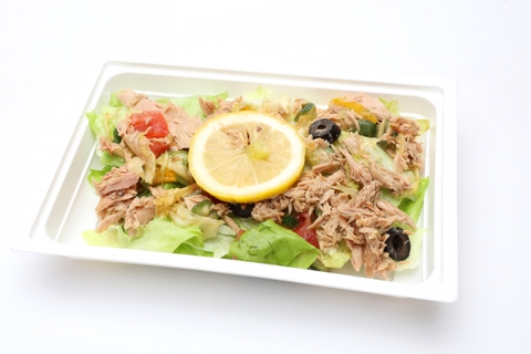 Tonhalsaláta olívabogyóval, Kenyérkocka