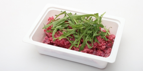 Mascarponés céklarizottó rukkolával