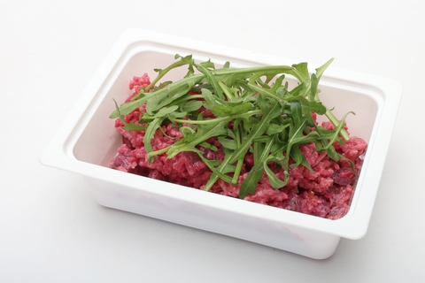 Mascarponés céklarizottó rukkolával