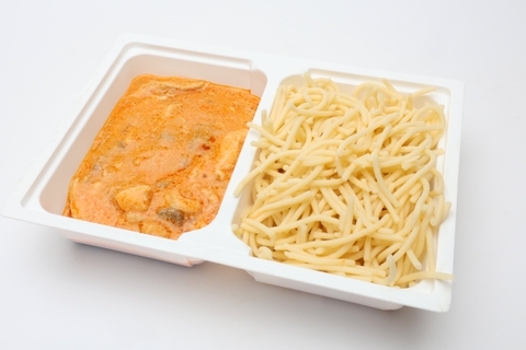 Bakonyi csirketokány, Spagetti tészta