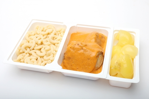 Csirkecombpaprikás, DW Szarvacska tészta, Almapaprika