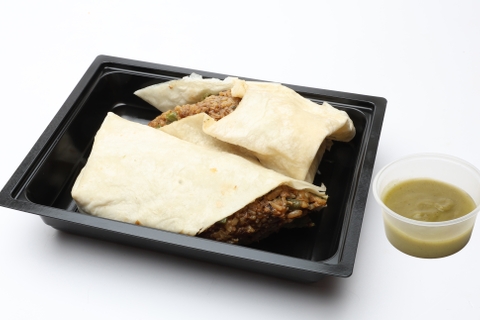 Sertéshúsos ázsiai burrito, Avokádós öntet 