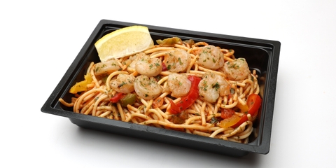 Fokhagymás, csípős, királyrákos spagetti