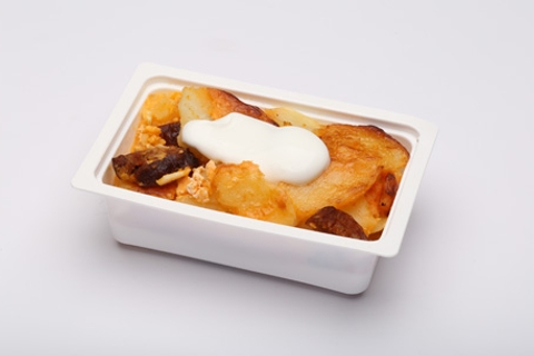 Rakott burgonya háziasan 