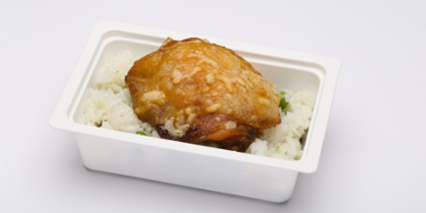 Grill csirkecomb sajttal , rizi-bizi