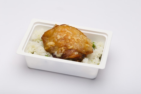 Grill csirkecomb sajttal , rizi-bizi