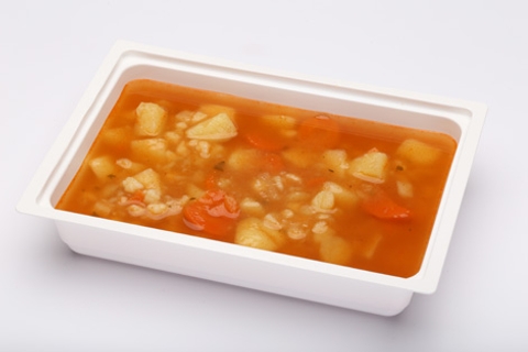 Magyaros burgonyaleves