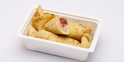 Epres, túrókrémes palacsinta (2db)