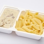 Krémes erdei vargánya ragu, durum penne tészta Krémes erdei vargánya ragu, durum penne tészta