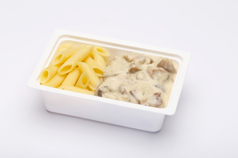 Krémes erdei vargánya ragu, durum penne tészta