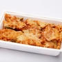Jércehúsos, zöldségekkel rakott színes penne (durum)