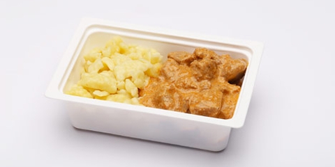 Sertéspaprikás, galuska