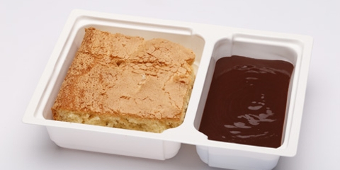 Piskótakocka csokiöntet (300g)