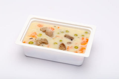 Tárkonyos pulykaraguleves 