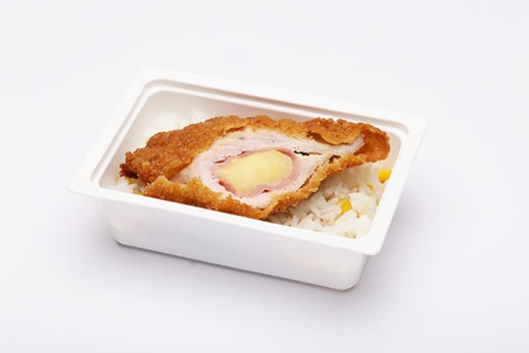 Pulyka Cordon bleu, kukoricás rizs
