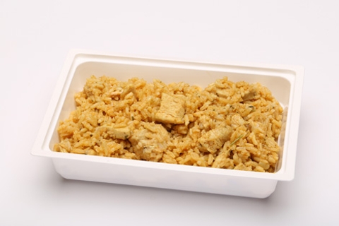 Csirke Biryani (indiai fűszeres rizses hús)