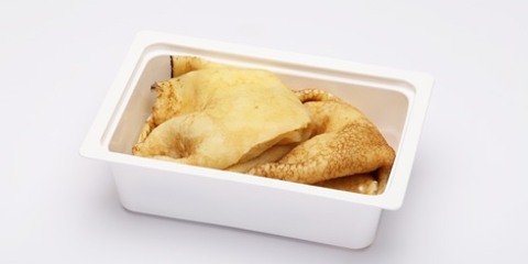 Mazsolás, túrókrémes palacsinta (2db)