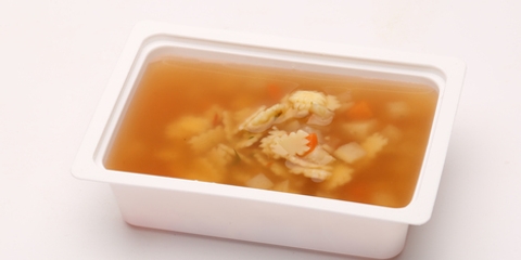 Zöldséges karalábéleves