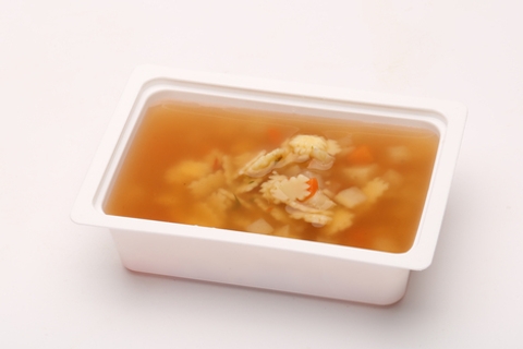 Zöldséges karalábéleves