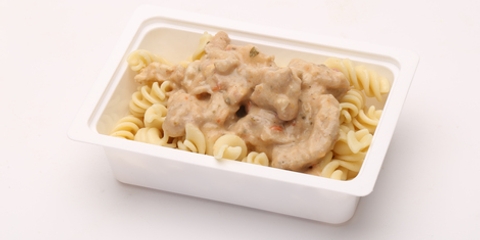 Hargitai sertéstokány, fusilli tészta Hargitai sertéstokány, fusilli tészta