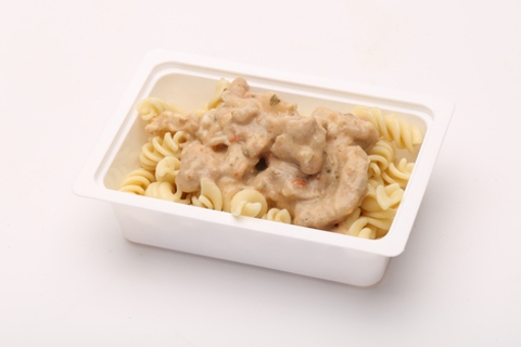 Hargitai sertéstokány, fusilli tészta Hargitai sertéstokány, fusilli tészta