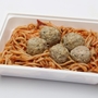 Paradicsomos spagetti húsgolyókkal Paradicsomos spagetti húsgolyókkal
