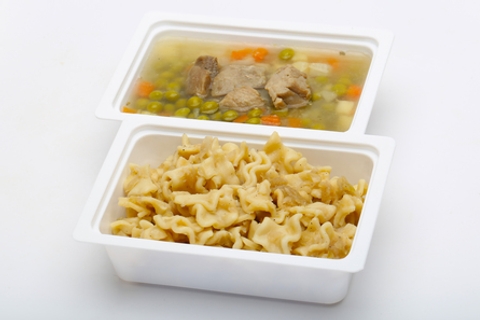 Sertésraguleves, Káposztás tészta