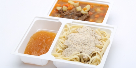 Gulyásleves , Dejós tészta, narancsos barackíz