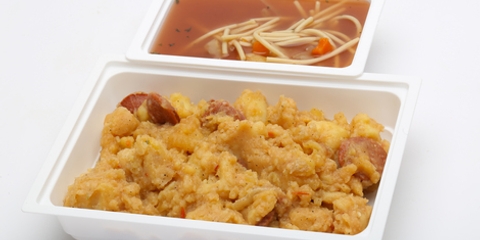 Olasz zöldségleves , Paprikás burgonya, debreceni