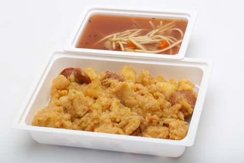 Olasz zöldségleves , Paprikás burgonya, debreceni